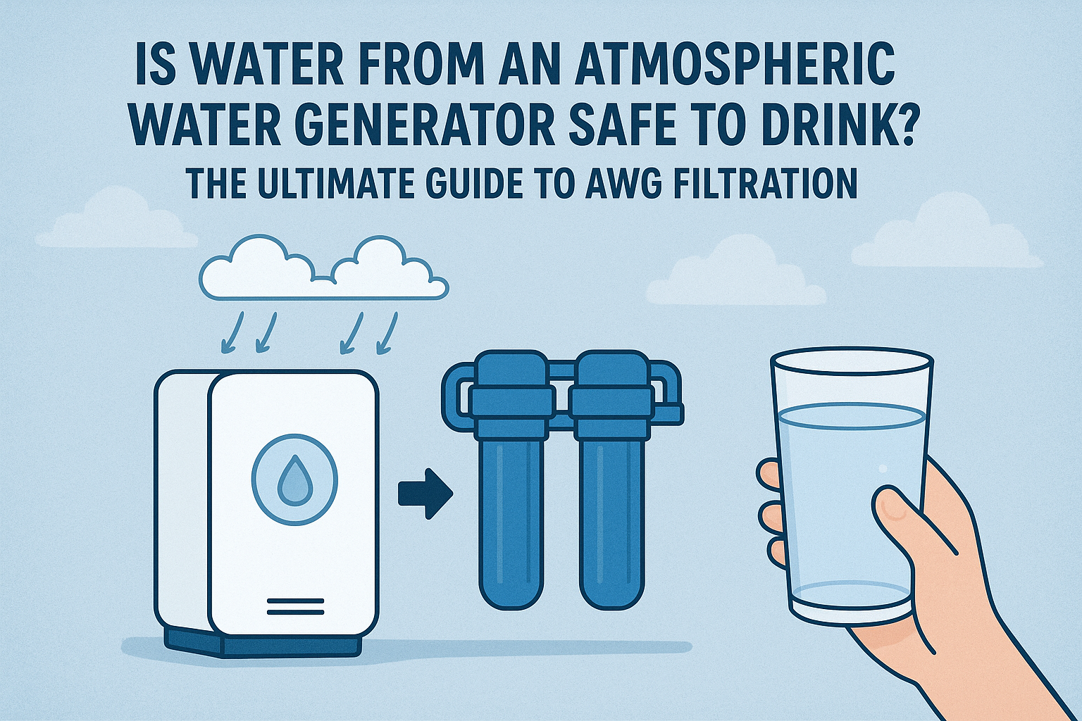 L'eau d'un générateur d'eau atmosphérique est-elle potable ? Le guide ultime de la filtration AWG