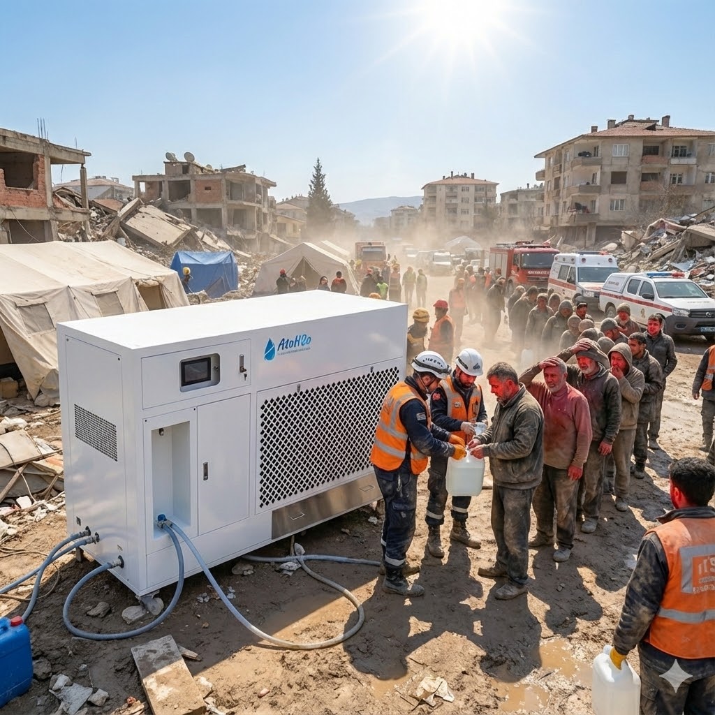 Application des générateurs air-eau dans la reconstruction post-catastrophe : une solution efficace aux températures élevées