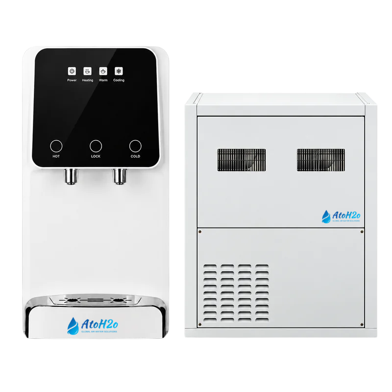 Générateur d’eau atmosphérique domestique de bureau AtoH2o 100 L de type split
